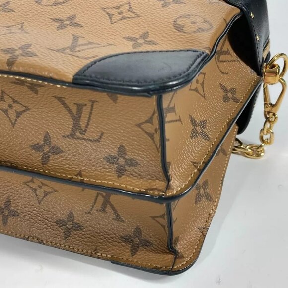 LOUIS VUITTON M43595 Monogram reverse City Malle Chain Hand Bag - Picture 7 of 15